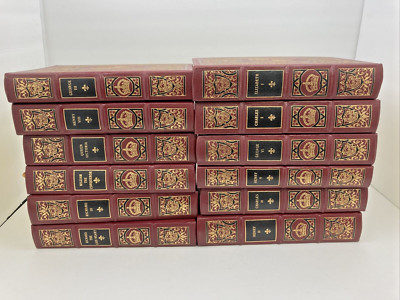 KINGS & QUEENS OF ENGLAND 12 Vol Set Henry Victoria Charles William Easton Press-image