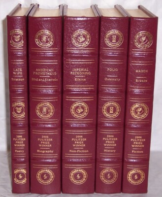 Easton Press THE 2006 PULITZER PRIZE WINNERS SET in 5 vols American Prometheus-image