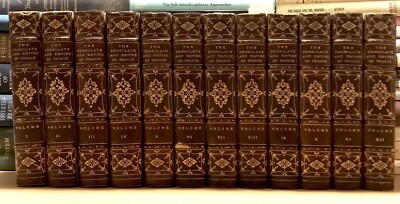 EMPIRE IN FRANCE Napoleon LEATHER Bound Book Set-image