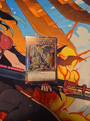 Red-Eyes Black Dragon (MP22 Art) - RA04-EN109 - Platinum Secret Rare 7th Art-image