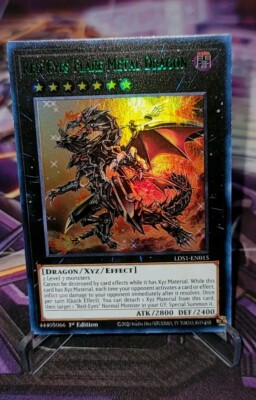 Red-Eyes Flare Metal Dragon (Green) - Legendary Duelists: Season 1 (LDS1)-image