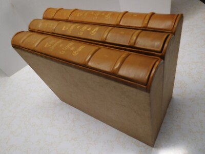 Vintage 3 Vol. Set Finely Leather Bound Ulenspiegel The Legend Of The Beggars-image