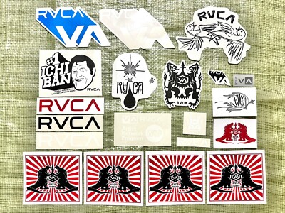 RVCA Tokyo Japan Godzilla Christopher Ruess Inoki Vintage Sticker ANP Art Artist-image