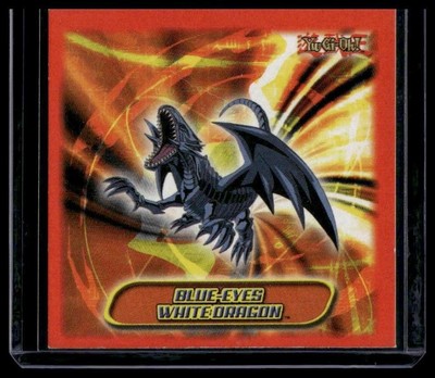 Topps YuGiOh Sticker Collection #19 Blue-Eyes White Dragon 19 of 53 2002-image
