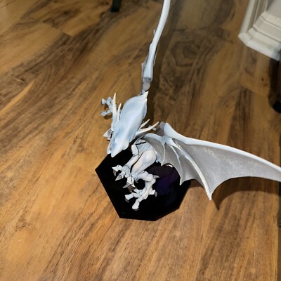 Yu-Gi-Oh! Blue-Eyes White Dragon Figure MegaHouse Duel Monsters Statue 2021-image