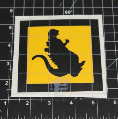 Godzilla Decal Sticker Window VINYL DECAL STICKER Car Laptop-image