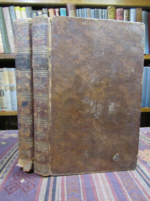 1825 HISTOIRE DES REVOLUTIONS POLITIQUES ET LITTERAIRES DE L'EUROPE Rare Leather-image