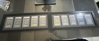 Blue-Eyes White Dragon PSA 1-10 Collection YUGIOH-image