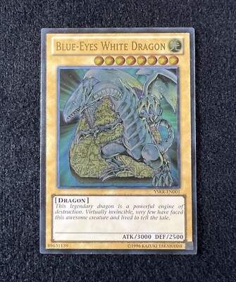 Blue-Eyes White Dragon YSKR-EN001 Ultimate Rare NM YuGiOh! NM-image