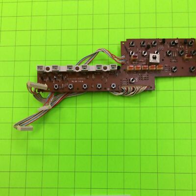 Fisher RS-911A Receiver Amp 6 Push Buttons 12, 9, 7 Wire Cables with Connectors-image