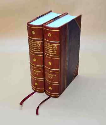 History Of The Discovery And Settlement Of Th V. 1-2 1848 Leatherbound Set Of 2-image