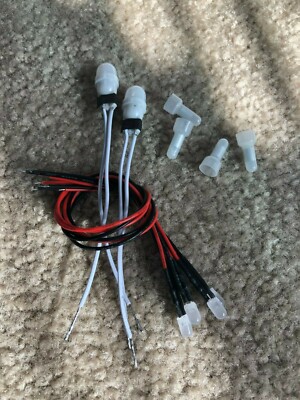 Vintage  Fisher  CA-800  amplifier front panel LED lamps.-image