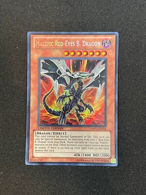 Malefic Red-Eyes B. Dragon (YMP1-EN001) Secret Rare - Limited Edition Yu-Gi-Oh!-image