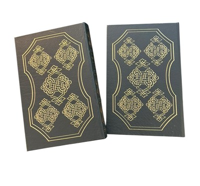 The Easton Press Tolstoy Henri Troyat 2 vols 1993 Leatherbound Books Hardcover-image