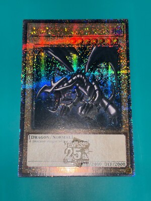 YUGIOH! Red-Eyes Black Dragon TN23-EN003 Quarter Century Secret NM SDJ LOB art-image