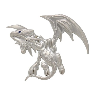 Yu-Gi-Oh! Limited Edition .999 Silver Plated Pin Badge | Blue Eyes White Dragon-image