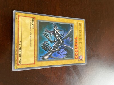 Yu-Gi-Oh! TCG RED-EYES B. DRAGON SDJ-001 Unlimited ULTRA RARE NM-image