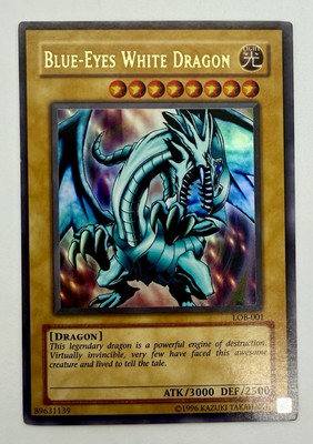 Blue-Eyes White Dragon LOB-001 The Legend of Blue Eyes White Dragon-Unlimited...-image