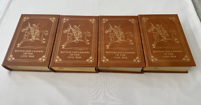 Easton Press BATTLES AND LEADERS OF THE CIVIL WAR 2002 Complete 4 Volume Set OOP-image