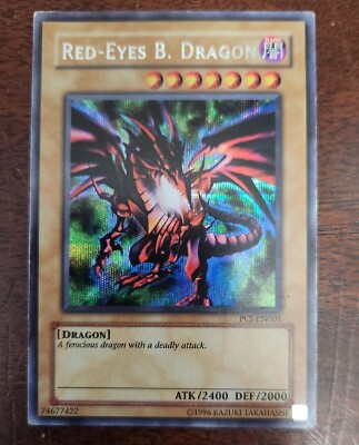 Red-Eyes B. Dragon PCJ-EN001 Power of Chaos: Joey the Passion Lightly Played-image