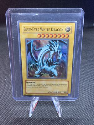 Konami Yu Gi Oh! Blue Eyes White Dragon Limited Edition TCG Ultra Rare Card-image