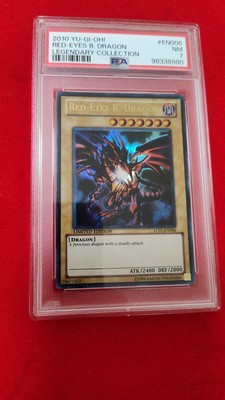 2010 Red Eyes Black Dragon limited edition LC01-EN006 PSA 7-image