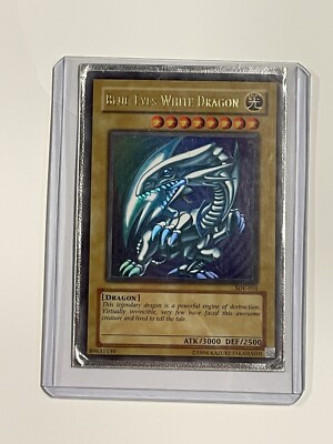 Yu-Gi-Oh! TCG Blue-Eyes White Dragon (Version 2) Legendary Collection Kaiba Mega-image