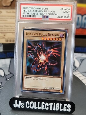 2023 Yu-Gi-Oh LC01 Red-Eyes Black Dragon 25th Anniversary Edition PSA 9 CGC BGS-image