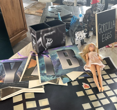 KING KONG GODZILLA PARTY MISC DECOR BUNDLE-image