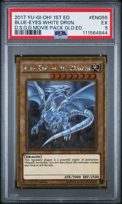 YugiOh 1x Blue-Eyes White Dragon MVP1-ENG55 1st Edition Gold Rare-image