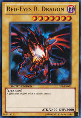 Yu-Gi-Oh! - Red-Eyes B. Dragon  - Promo - Ultra Rare - NM-image