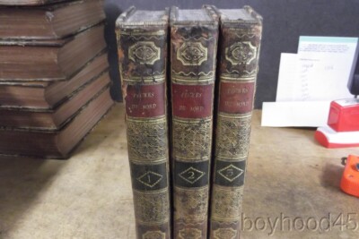 Histoire Des Peches, Des Decouvertes Des Hollandois-LEATHER, FRENCH-3V Set-1801-image