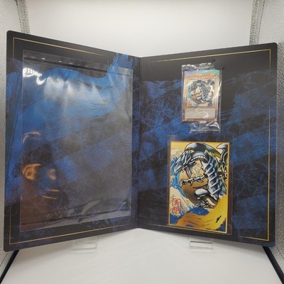 Yu-Gi-Oh! 25th Anniv Blue-Eyes White Dragon Ukiyoe set Japanese No Stamp-image