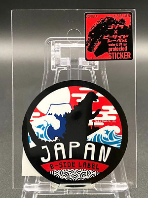 Godzilla x B-Side Label Sticker Godzilla C Water & UV protection JP LTD-image