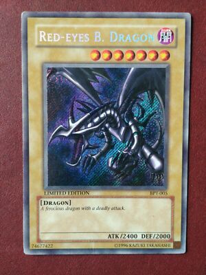 Yugioh English Red Eyes Black Dragon BPT-005-image