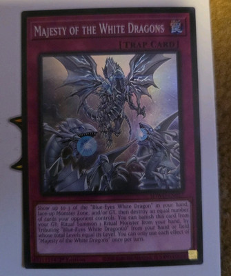 Majesty of the White Dragons SDWD-EN027 Structure Deck: Blue-Eyes White Destiny-image