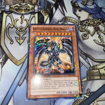 yugioh Red-Eyes Darkness Metal Dragon DT04-EN060 Duel Terminal NEAR MINT-image