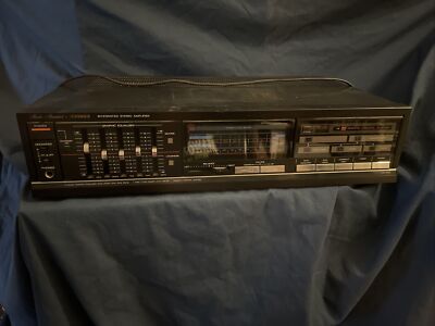 Fisher Standard Integrated Stereo Amplifier 5 band black CA-283 Japan Tested-image