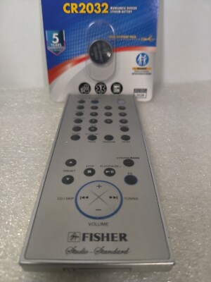 Original Vintage Fisher Studio-Standard CD Radio Alarm Remote Control-image