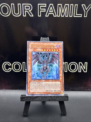 RED-EYES ZOMBIE DRAGON SDZW-EN001 1st EDITION LP/HOLO-image