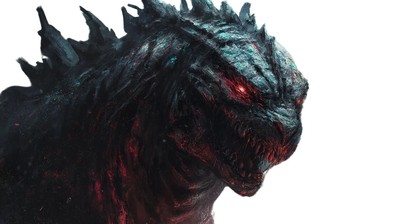 Dark Godzilla Vinyl Car Decal Sticker – Waterproof & UV-Resistant-image