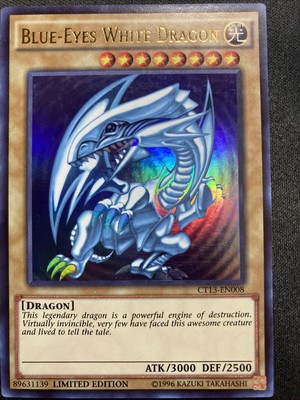 Blue-Eyes White Dragon CT13-EN008 2016 Mega-Tins Limited Edition-image
