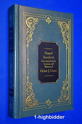 Gospel Standards Heber J Grant Teachings of Latter-day Prophets Leather Spec Ed.-image