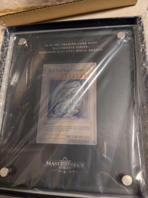 Yu-Gi-Oh! TCG Masterpiece Series:Platinum Blue Eyes White Dragon Limited English-image