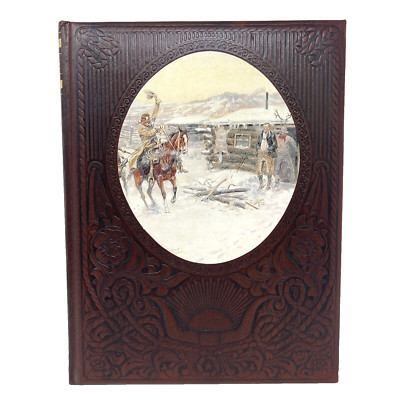 1977 THE OLD WEST Vol 21: THE RANCHERS Time-Life Books Series Set FAUX LEATHER-image