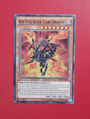 Red Eyes Black Flare Dragon LDK2-ENJ02 Mint Yu-Gi-Oh Card-image