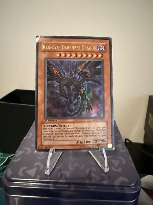Yu-Gi-Oh! Red-Eyes Darkness Dragon SD1-EN001 Ultra Rare 1st Edition MP/HP-image