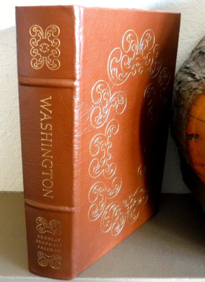 WASHINGTON by Richard Harwell; DS Freeman -Easton Press Abridged from 7 vol. set-image