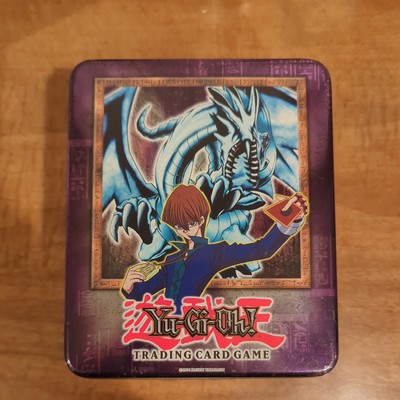  2003 Yu-Gi-Oh Blue Eyes White Dragon Collectible Tin (NO CARDS)-image