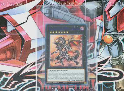 YuGiOh Red-Eyes Flare Metal Dragon LDS1-EN015 1st Edition Blue Ultra Rare-image